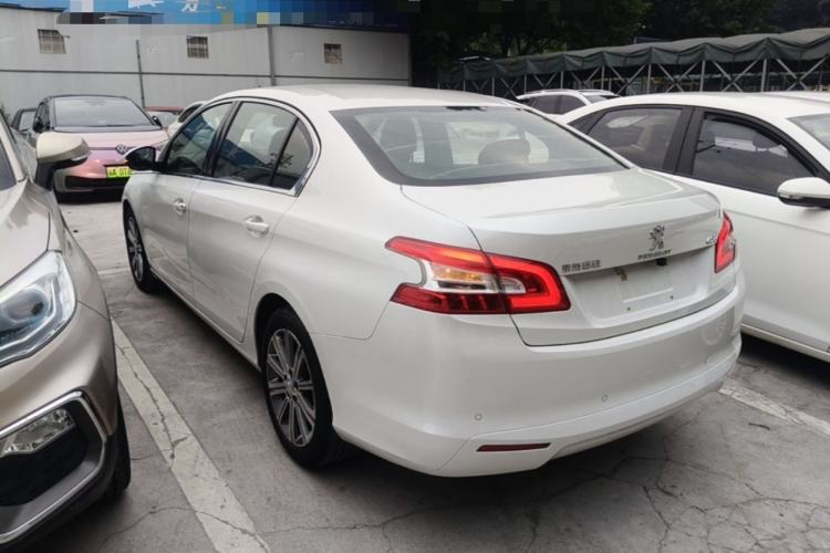 Used Peugeot 408 2014 1.8L Automatic Luxury Edition Rear Left 45 Deg
