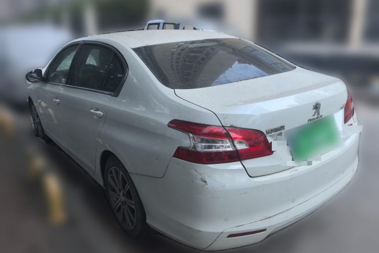 Used Peugeot 408 2014 1.8L Automatic Luxury Edition Rear Left 45 Deg