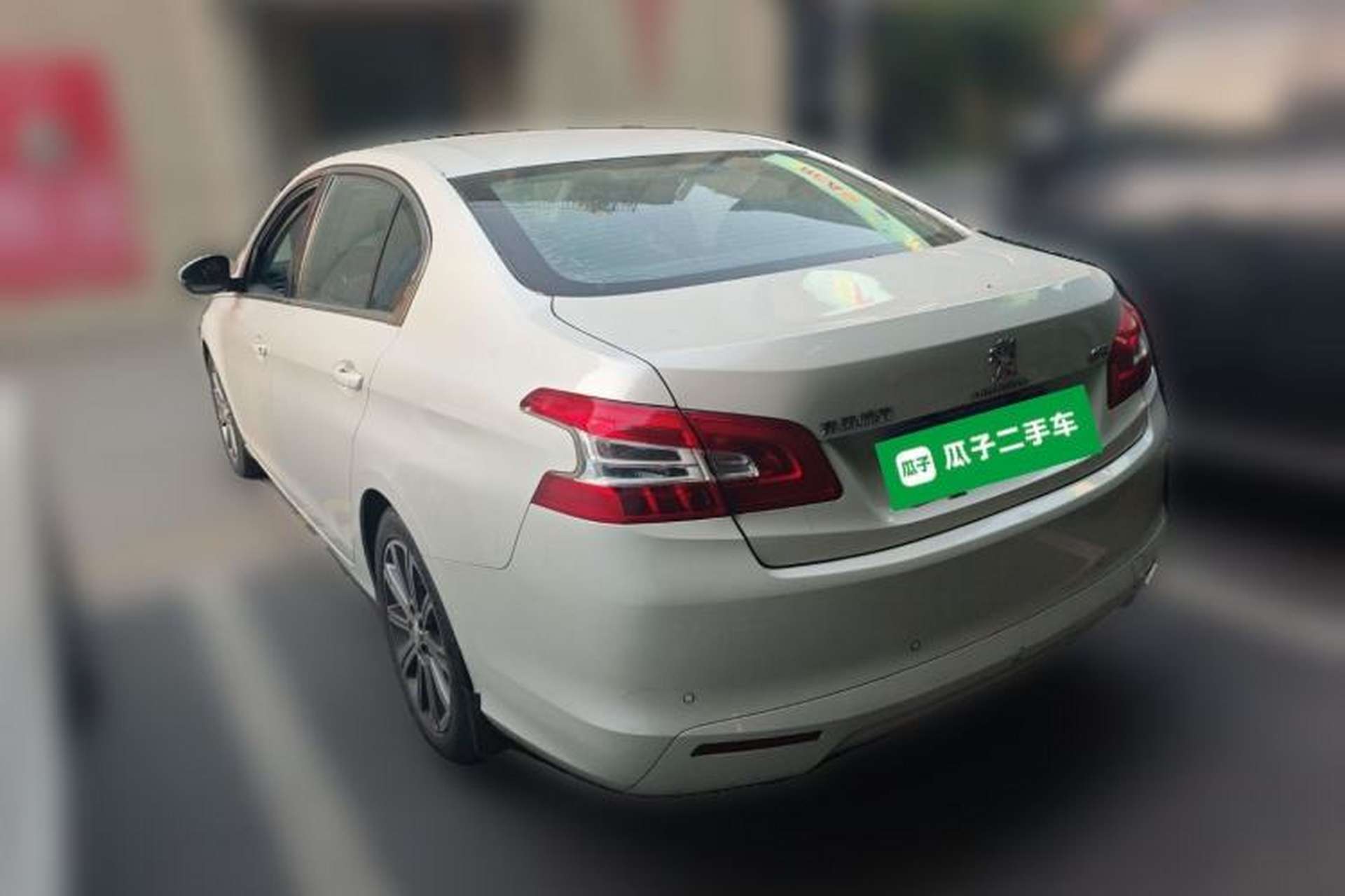 Used Peugeot 408 2014 1.8L Automatic Luxury Edition Rear Left 45 Deg
