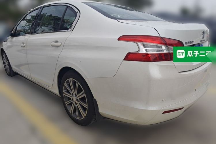 Used Peugeot 408 2014 1.8L Automatic Luxury Edition Rear Left 45 Deg