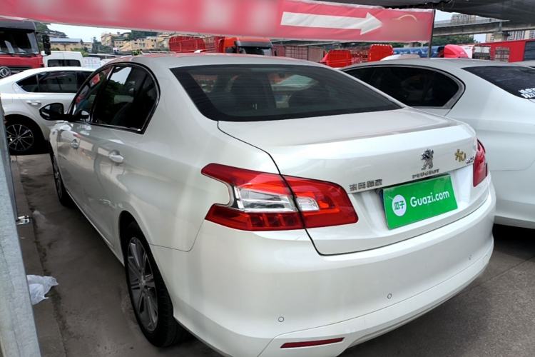 Used Peugeot 408 2014 1.8L Automatic Luxury Edition Rear Left 45 Deg