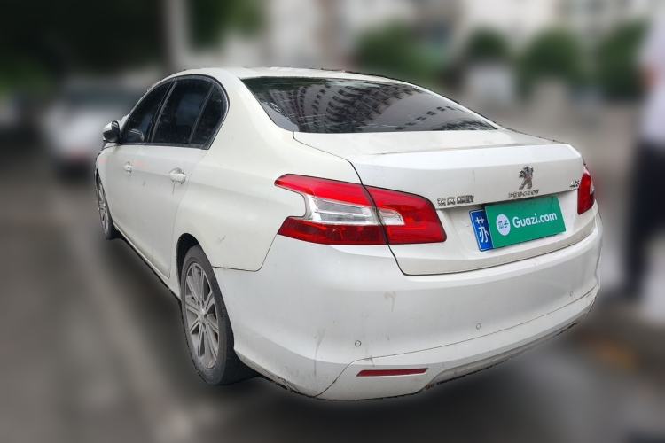 Used Peugeot 408 2014 1.8L Automatic Luxury Edition Rear Left 45 Deg