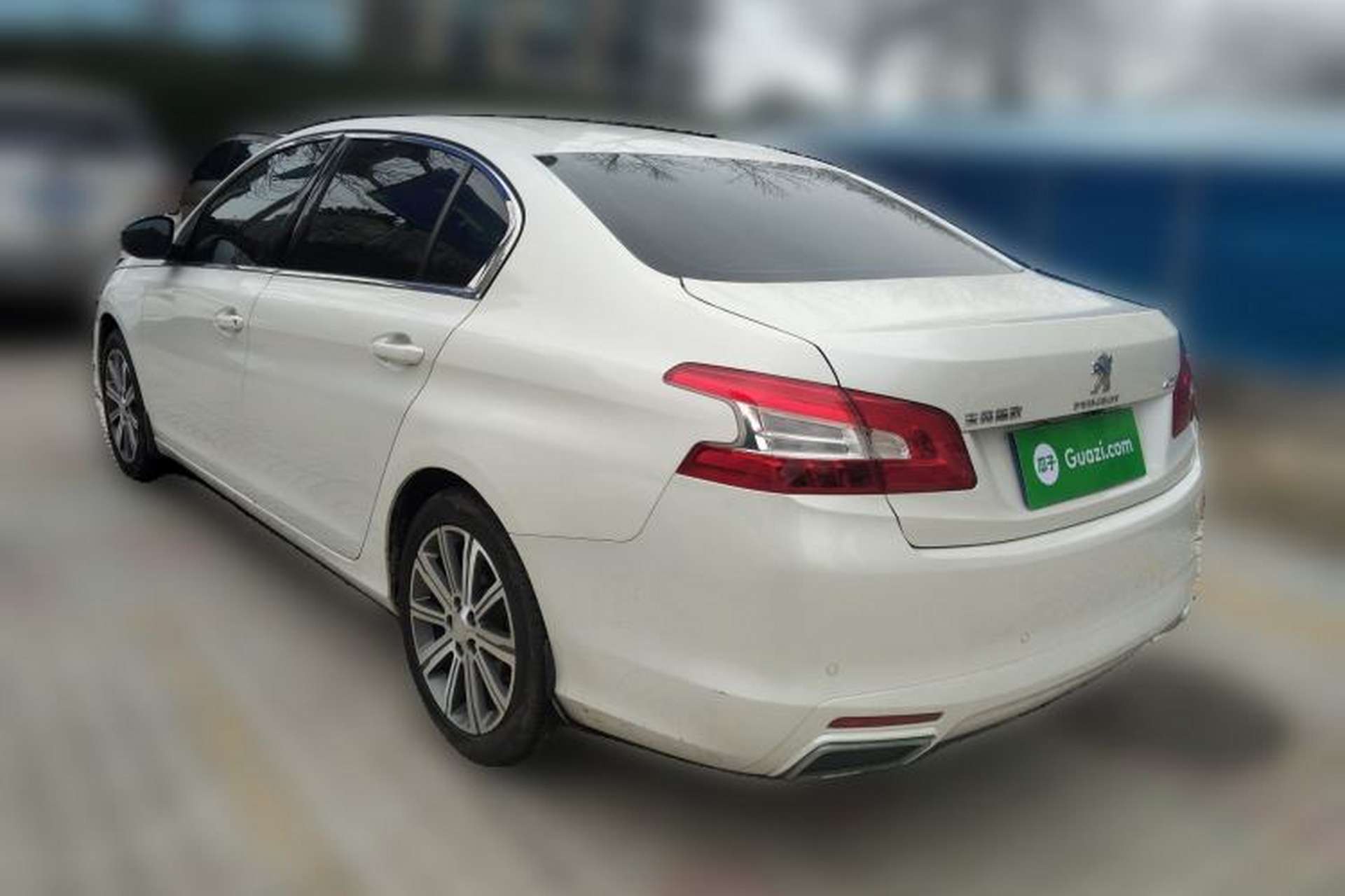 Used Peugeot 408 2014 1.8L Automatic Luxury Edition Rear Left 45 Deg