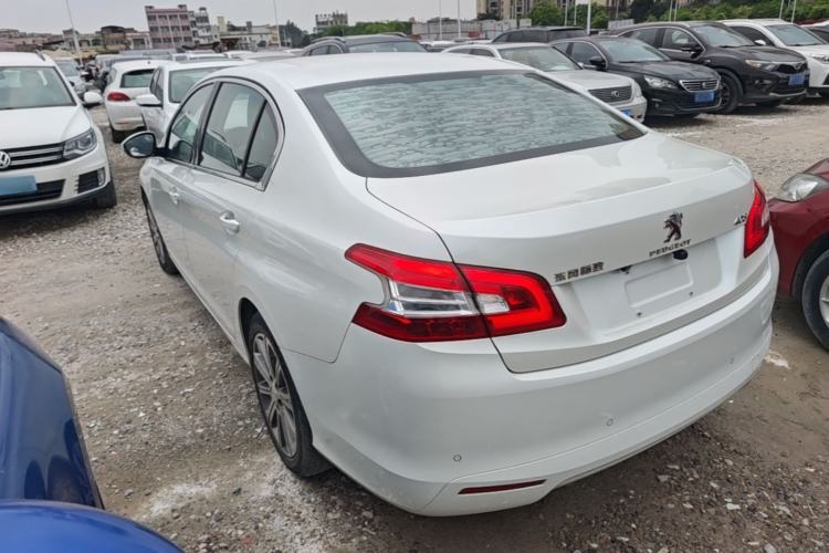 Used Peugeot 408 2014 1.8L Automatic Luxury Edition Rear Left 45 Deg