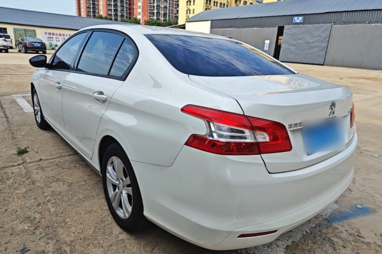 Used Peugeot 408 2014 1.8L Automatic Leading Edition Rear Left 45 Deg