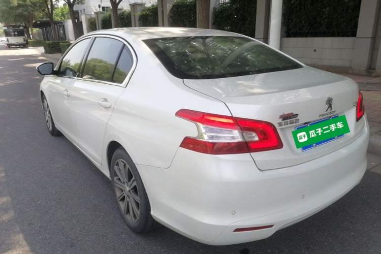 Used Peugeot 408 2014 1.8L Automatic Luxury Edition Rear Left 45 Deg