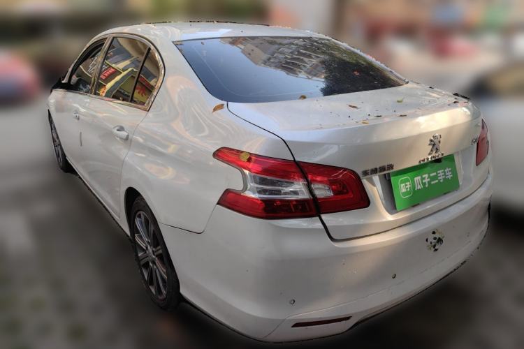 Used Peugeot 408 2014 1.8L Automatic Luxury Edition Rear Left 45 Deg