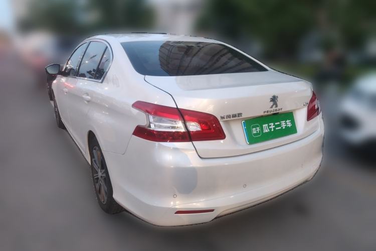 Used Peugeot 408 2014 1.8L Automatic Luxury Edition Rear Left 45 Deg