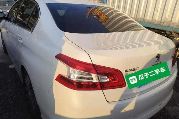 Used Peugeot 408 2014 1.8L Automatic Luxury Edition Rear Left 45 Deg