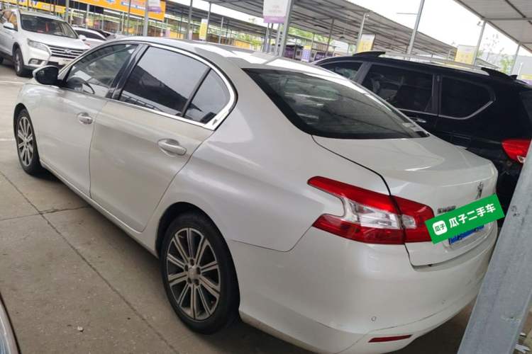 Used Peugeot 408 2014 1.8L Automatic Luxury Edition Rear Left 45 Deg