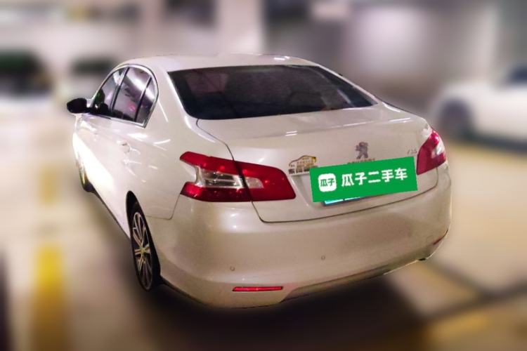 Used Peugeot 408 2014 1.8L Automatic Luxury Edition Rear Left 45 Deg