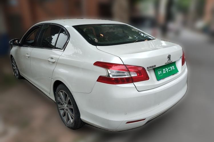 Used Peugeot 408 2014 1.8L Automatic Luxury Edition Rear Left 45 Deg
