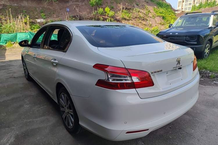 Used Peugeot 408 2014 1.8L Automatic Luxury Edition Rear Left 45 Deg
