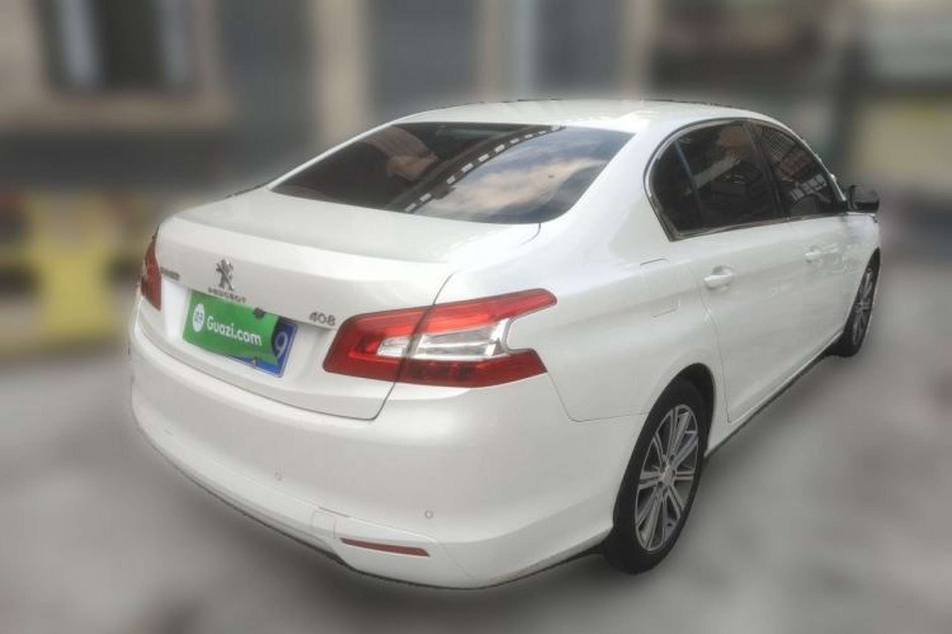 Used Peugeot 408 2014 1.8L Automatic Leading Edition Rear Right 45 Deg