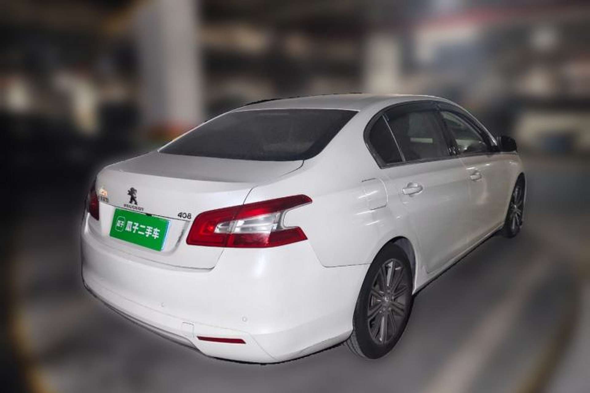 Used Peugeot 408 2014 1.8L Automatic Luxury Edition Rear Right 45 Deg