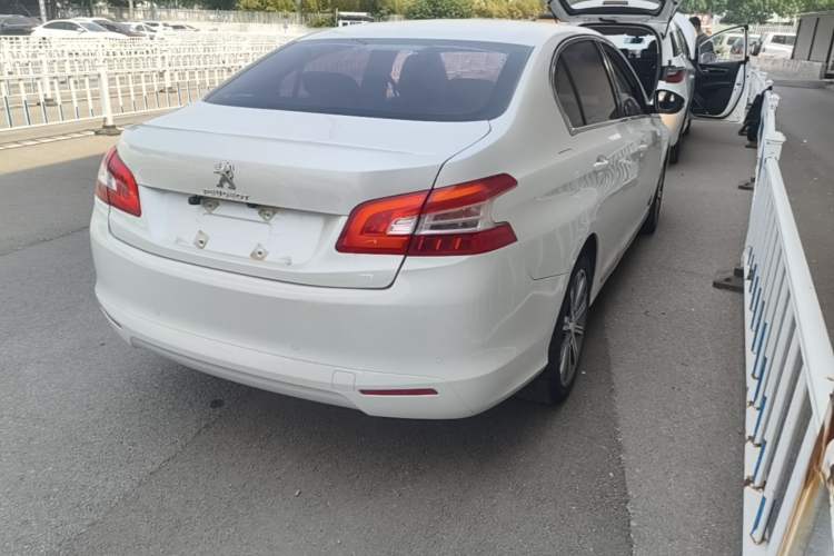 Used Peugeot 408 2014 1.8L Automatic Luxury Edition Rear Right 45 Deg