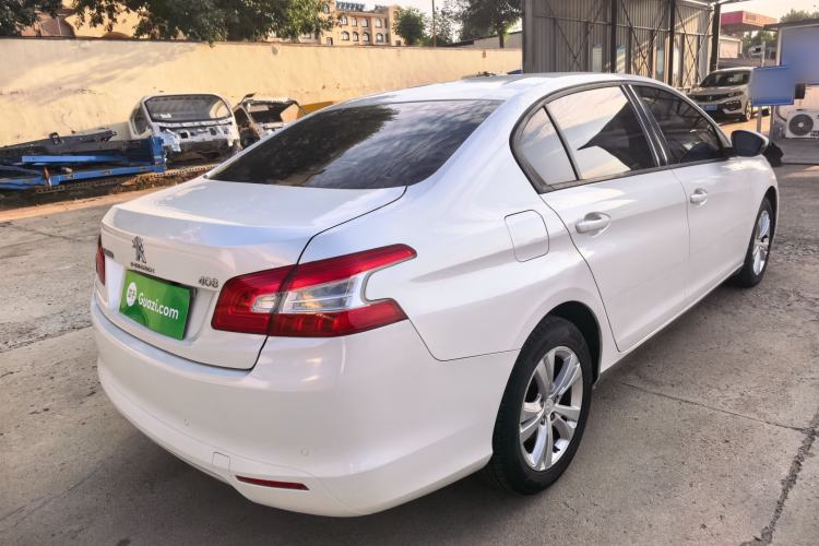 Used Peugeot 408 2014 1.8L Automatic Leading Edition Rear Right 45 Deg