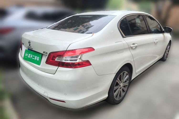 Used Peugeot 408 2014 1.8L Automatic Luxury Edition Rear Right 45 Deg