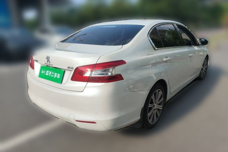 Used Peugeot 408 2014 1.8L Automatic Luxury Edition Rear Right 45 Deg