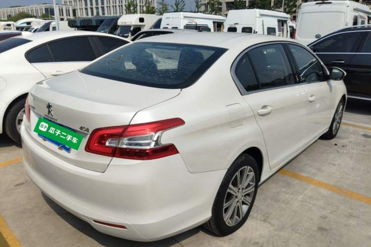 Used Peugeot 408 2014 1.8L Automatic Luxury Edition Rear Right 45 Deg