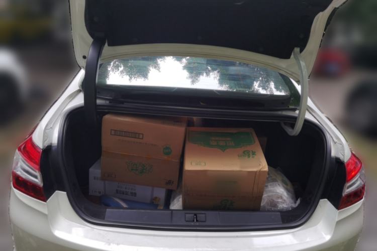 Used Peugeot 408 2014 1.8L Automatic Luxury Edition Trunk