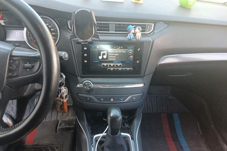 Used Peugeot 408 2015 1.2T Automatic Luxury Edition Audio And AC Panel
