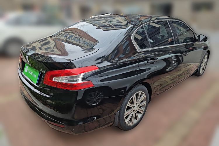 Used Peugeot 408 2015 1.2T Automatic Luxury Edition Rear Right 45 Deg