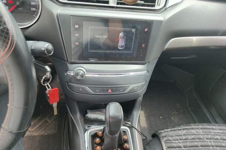 Used Peugeot 408 2015 1.2T Automatic Luxury Edition Audio And AC Panel