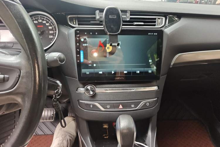 Used Peugeot 408 2015 1.2T Automatic Luxury Edition Audio And AC Panel
