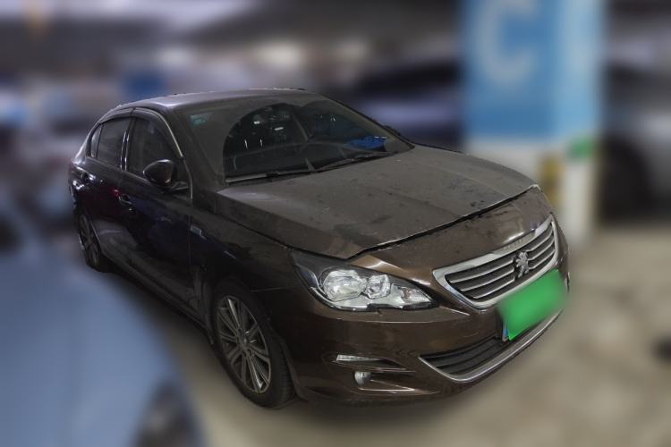 Used Peugeot 408 2015 1.2T Automatic Luxury Edition Front Right 45 Deg