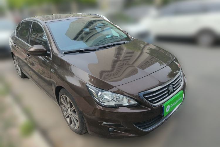 Used Peugeot 408 2015 1.2T Automatic Luxury Edition Front Right 45 Deg