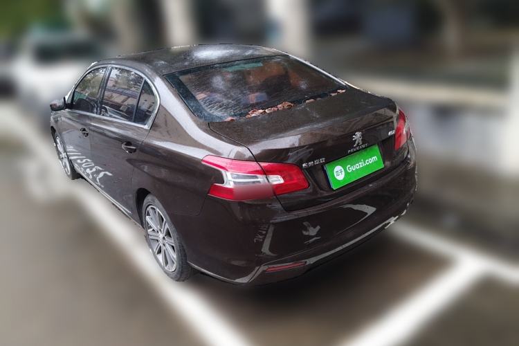 Used Peugeot 408 2015 1.2T Automatic Luxury Edition Rear Left 45 Deg