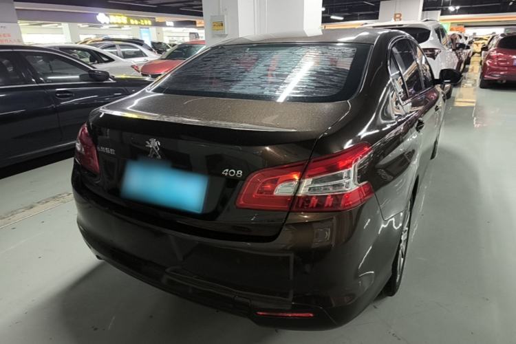Used Peugeot 408 2015 1.2T Automatic Luxury Edition Rear Right 45 Deg