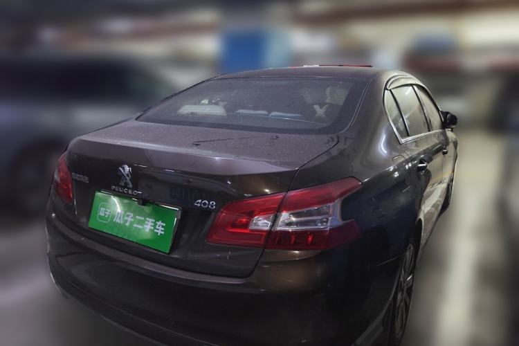 Used Peugeot 408 2015 1.2T Automatic Luxury Edition Rear Right 45 Deg