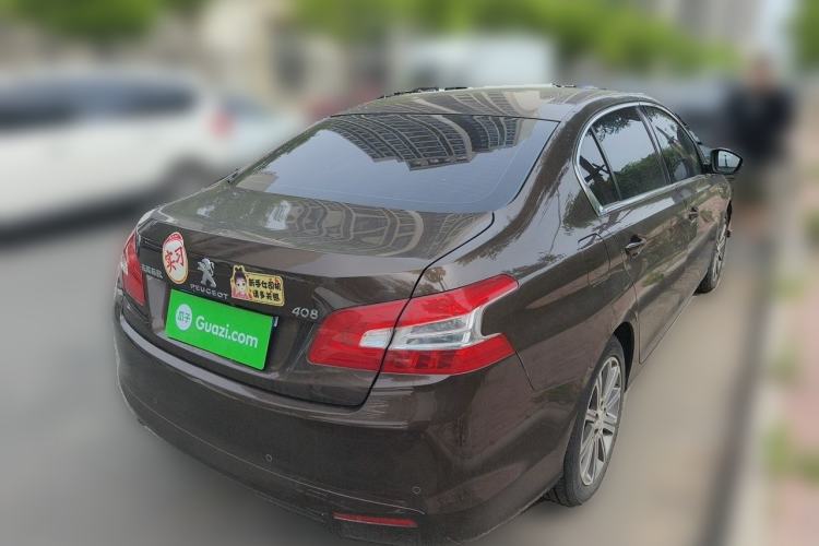 Used Peugeot 408 2015 1.2T Automatic Luxury Edition Rear Right 45 Deg