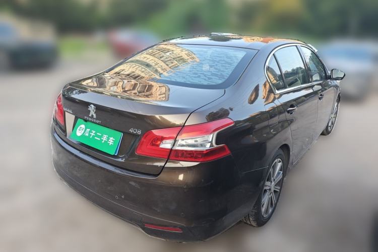 Used Peugeot 408 2015 1.2T Automatic Luxury Edition Rear Right 45 Deg