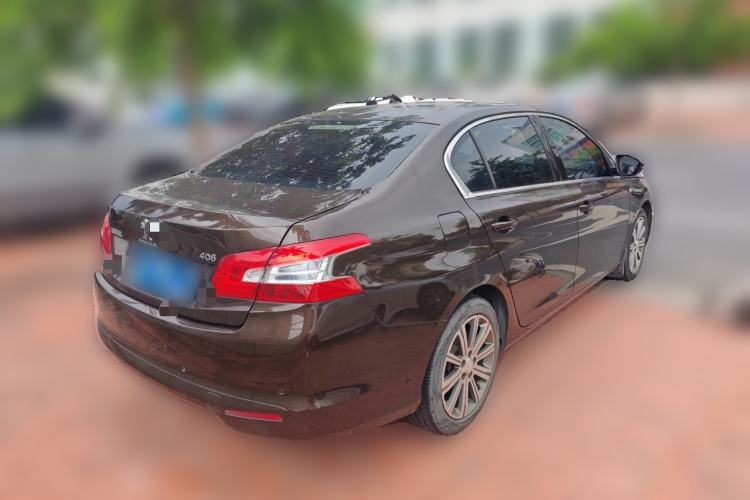 Used Peugeot 408 2015 1.2T Automatic Luxury Edition Rear Right 45 Deg