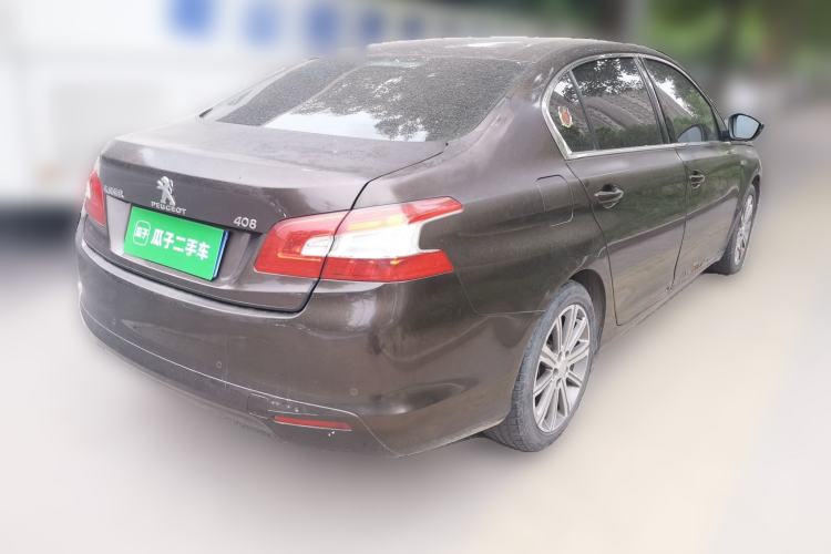 Used Peugeot 408 2015 1.2T Automatic Luxury Edition Rear Right 45 Deg