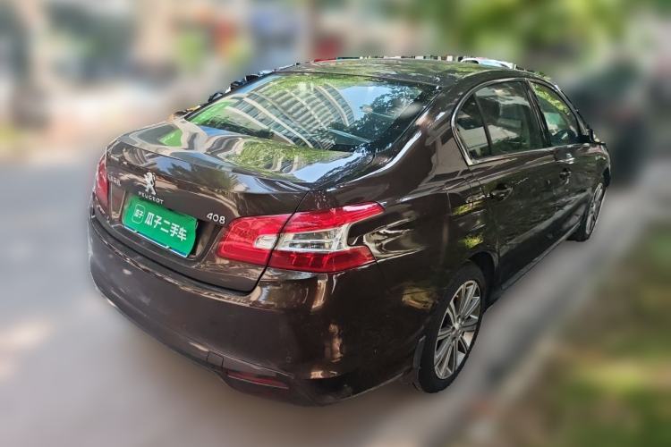 Used Peugeot 408 2015 1.2T Automatic Luxury Edition Rear Right 45 Deg