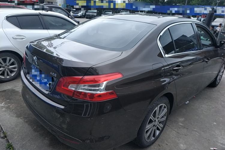 Used Peugeot 408 2015 1.2T Automatic Luxury Edition Rear Right 45 Deg