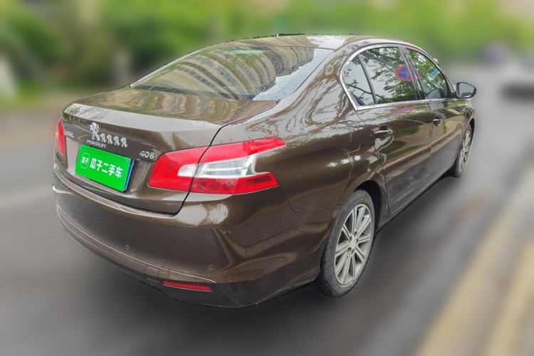 Used Peugeot 408 2015 1.2T Automatic Luxury Edition Rear Right 45 Deg