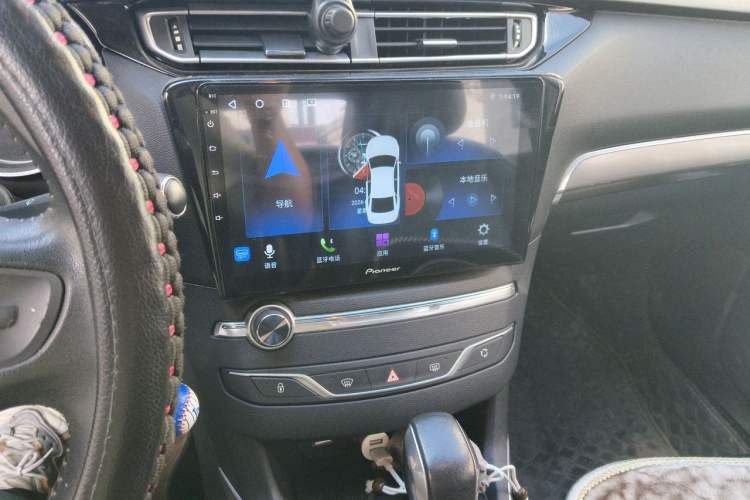 Used Peugeot 408 2015 1.2T Automatic Luxury Edition Audio And AC Panel