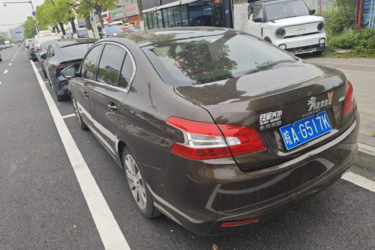 Used Peugeot 408 2015 1.2T Automatic Luxury Edition Rear Left 45 Deg