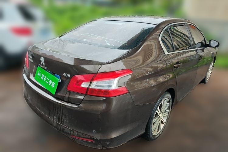 Used Peugeot 408 2015 1.2T Automatic Luxury Edition Rear Right 45 Deg