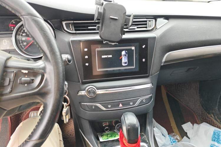 Used Peugeot 408 2015 1.2T Automatic Luxury Edition Audio And AC Panel