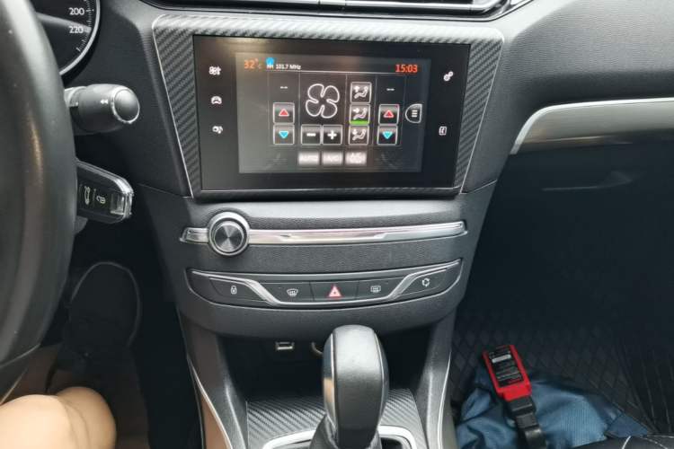 Used Peugeot 408 2015 1.2T Automatic Luxury Edition Audio And AC Panel