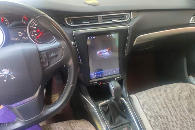 Used Peugeot 408 2015 1.2T Automatic Luxury Edition Audio And AC Panel