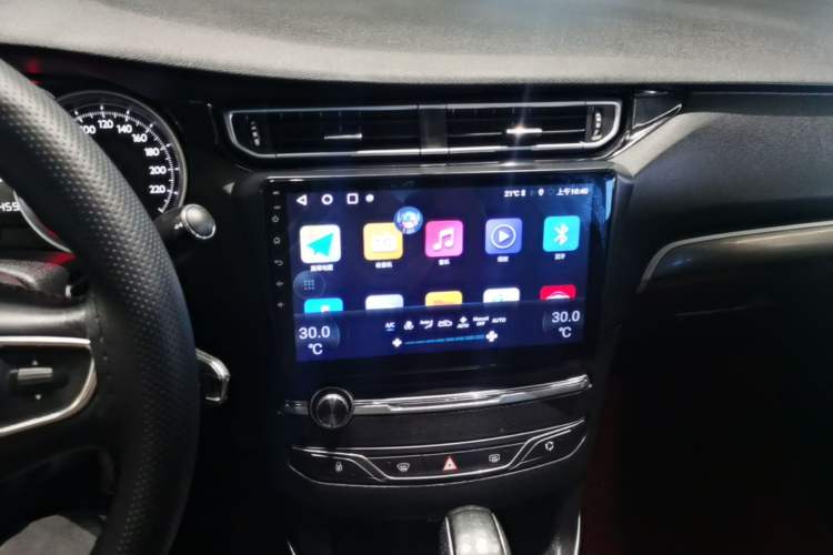 Used Peugeot 408 2015 1.2T Automatic Luxury Edition Audio And AC Panel