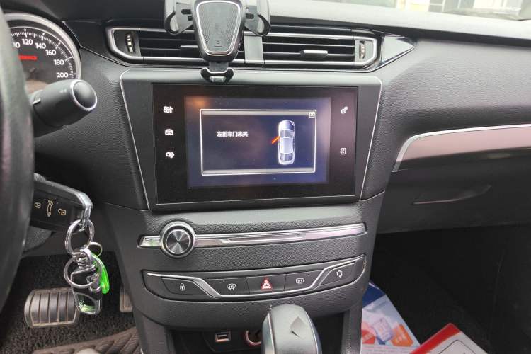 Used Peugeot 408 2015 1.2T Automatic Luxury Edition Audio And AC Panel