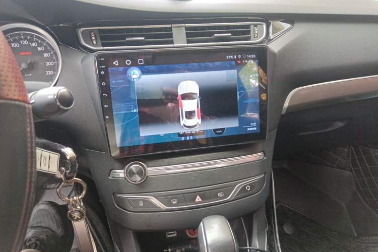 Used Peugeot 408 2015 1.2T Automatic Luxury Edition Audio And AC Panel
